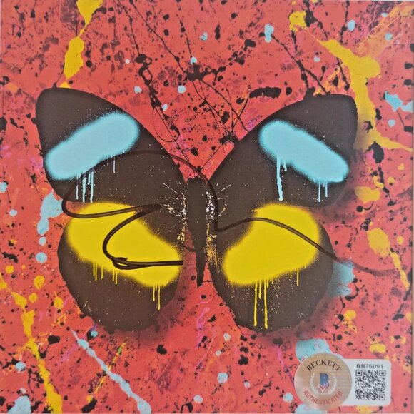 Ed Sheeran Autographed Overpass Graffiti CD Cover Framed Beckett Album Signed - Picture 2 of 7